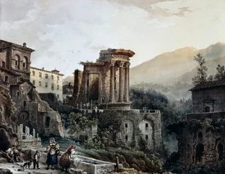 Il Tempio di Vesta a Tivoli