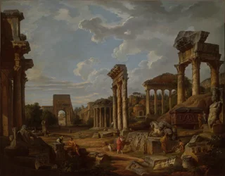 Un capriccio del Foro Romano