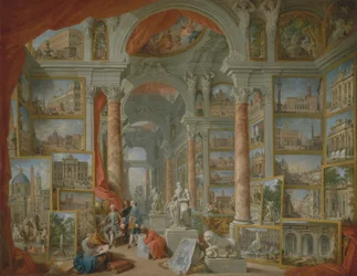 Galleria di immagini con vedute della Roma moderna