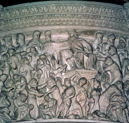 (dettaglio) del Pulpito, 1302-10