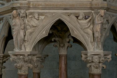 Il pulpito nella Chiesa di Sant