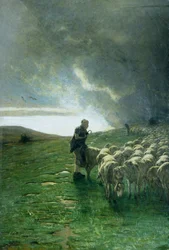 Dopo la tempesta, Giovanni Segantini (1858-1899)