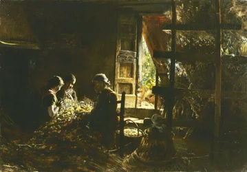 La raccolta dei bozzoli, 1882-1883