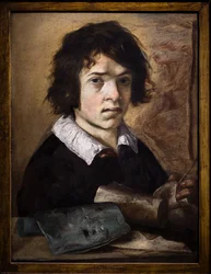 Ritratto di giovane disegnatore