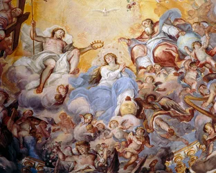 Incoronazione della Vergine, 1725