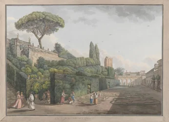 Giardino di Palazzo Colonna, ca. 1780