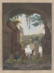 Interno delle Terme di Caracalla