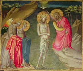 Il Battesimo di Cristo (olio su tavola)