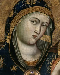 Vergine e Bambino (dettaglio)