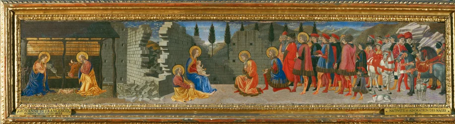Natività e adorazione dei Magi. M. I. 523 ...