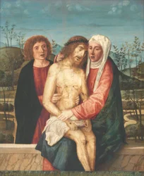 Pietà con la Vergine e San Giovanni