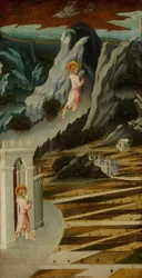 San Giovanni Battista entra nel deserto, 1455-1460