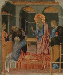 San Giovanni Evangelista resuscita Drusiana, ca. 1460