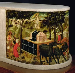Trionfo della morte, ispirato ai Trionfi di Petrarca