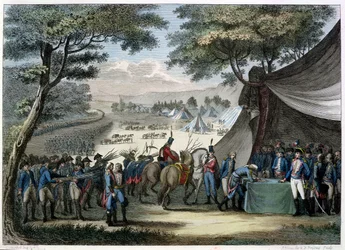 Pacificazione della Vandea da parte del generale Hoche (1768-97) 20 aprile 1795