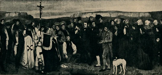 Funerale a Ornans, c1850, 1935