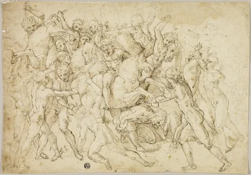 Battaglia tra cavalleria e fanti