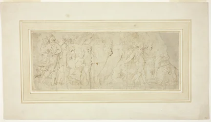 Processione di figure e buoi