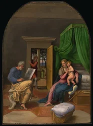 San Luca disegna la Vergine e il Bambino Gesù, c. 1535