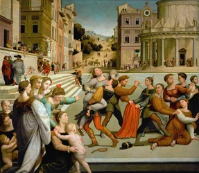 Rapimento di Dina - Rinascimento: Il rapimento di Dina