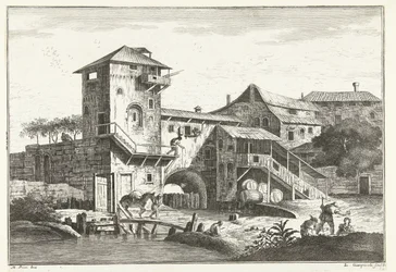 Casa con torre sull