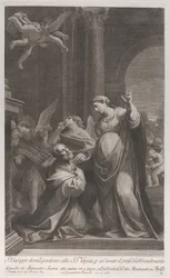 San Giuseppe chiede perdono alla Vergine per aver pensato di abbandonarla, 1760-1800