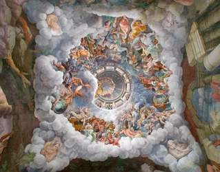 Zeus circondato da altri dei dell