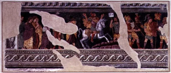 Frammento di una Scena di Trionfo
