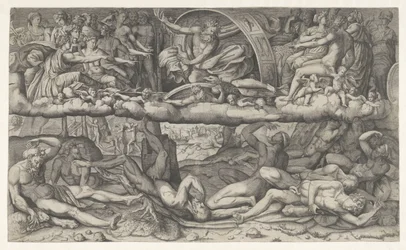 La lotta fra dei e giganti