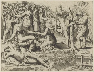 Flora dona una corona