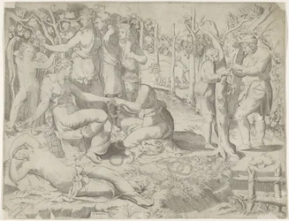 Flora dona una corona