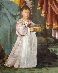 Incoronazione della ninfa Amarilli, vincitrice della gara di baci