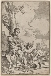 La Vergine e il Bambino con San Giovanni Battista