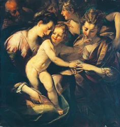 Matrimonio mistico di Santa Caterina