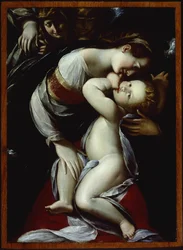 Vergine e Bambino con angeli