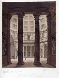 Interno del Pantheon di Roma - Interno del Pantheon di Roma nell