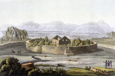 Portatrice Inca - in "Il Costume Antico e Moderno"