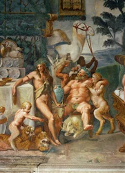 Baccanali - un banchetto degli dei (affresco)