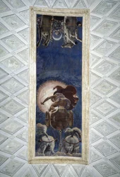 Soffitto della sala del sole del Palazzo di Tè a Mantova