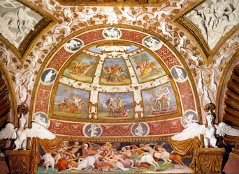 Camera delle Aquile, Palazzo del Te, Mantova, Italia