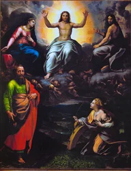 Deesis con i santi Paolo e Caterina d