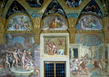 Rappresentazioni degli Amori Divini, Sala di Psiche