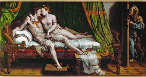 Gli amanti (dipinto su tela)