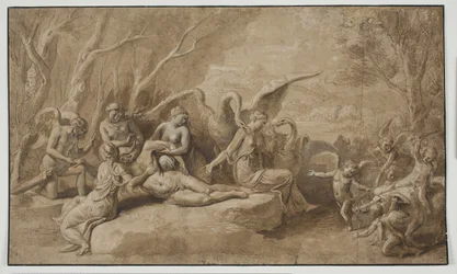 Venere piange la morte di Adone