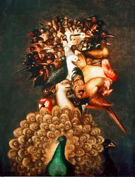 Aria. Da una serie di quattro elementi (olio su tela)