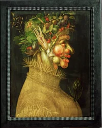Estate, allegoria (pittura su legno di tiglio)