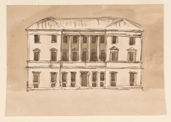 Elevazione di una residenza cittadina