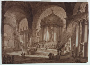 Scenografia, Tempio dell