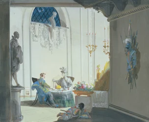 Don Giovanni e il comandante: Il banchetto