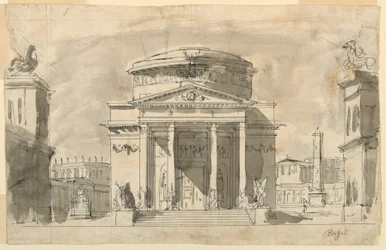 Scenografia, Gruppo di Edifici Antichi